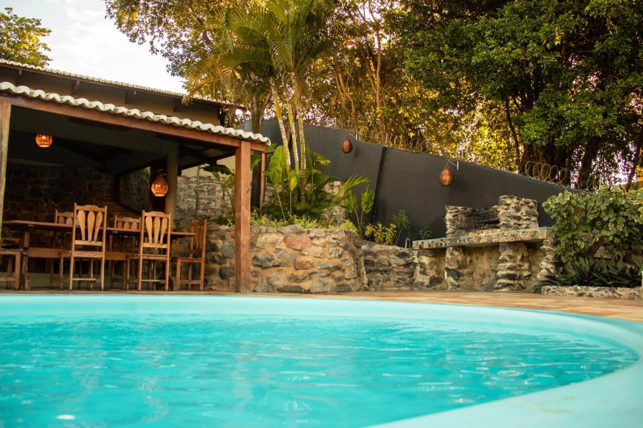 Hostel La Isla Praia de Pipa ภายนอก รูปภาพ